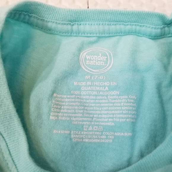 5/$30- Wonder Nation #Twinning Cat Shirt - Picture 3 of 6